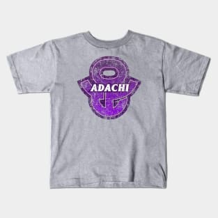 Adachi Ward of Tokyo Japanese Symbol Distressed Kids T-Shirt